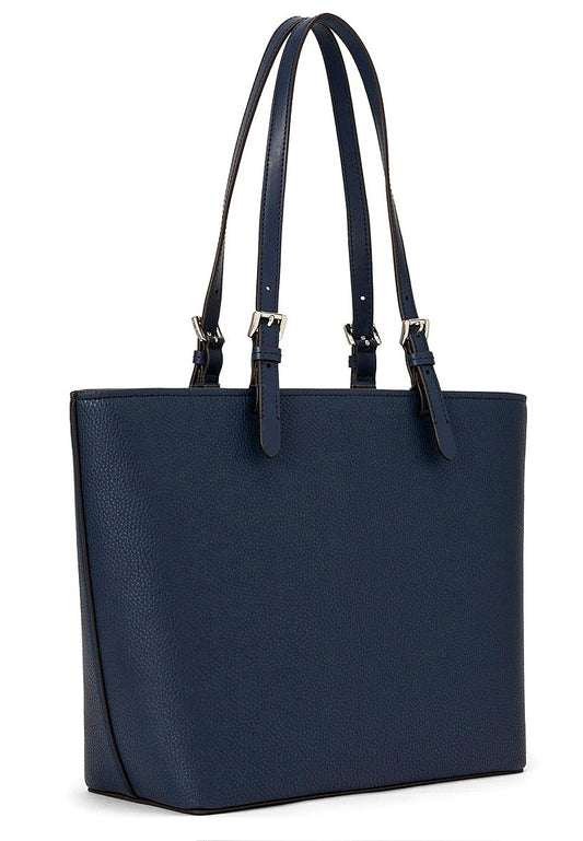 Michael Kors Jet Set Medium Pocket Tote Bag - Navy