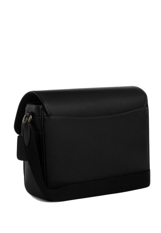 Coach Mens Racer Messenger Bag - Black