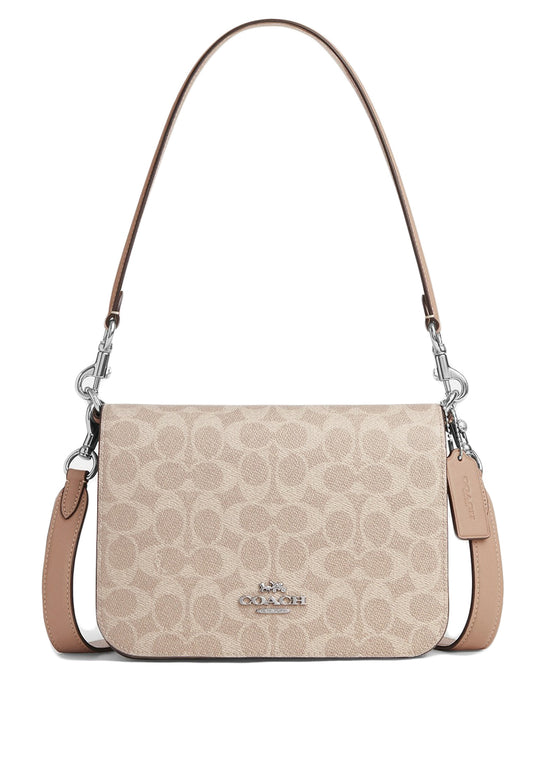 Coach Quinn Bag In Signature Canvas - Sand/Taupe