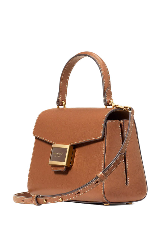 Kate Spade Katy Small Top-handle Bag - Brown