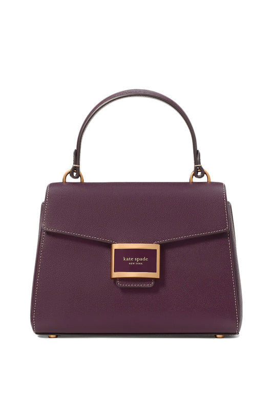 Kate Spade Katy Small Top-handle Bag - Deep Purple