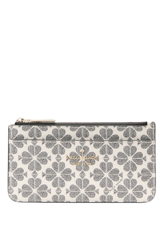 Kate Spade Spade Flower Large Slim Card Holder - Black/Multi