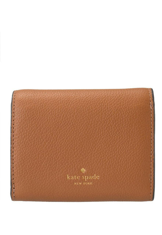 Kate Spade Kayla Small L-Zip Wallet - Brown