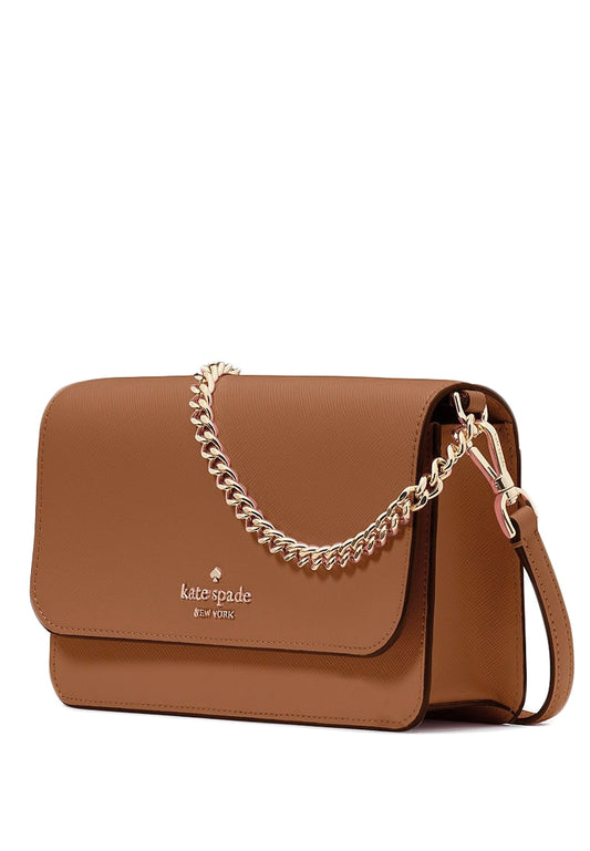 Kate Spade Madison Small Flap Crossbody - Brown