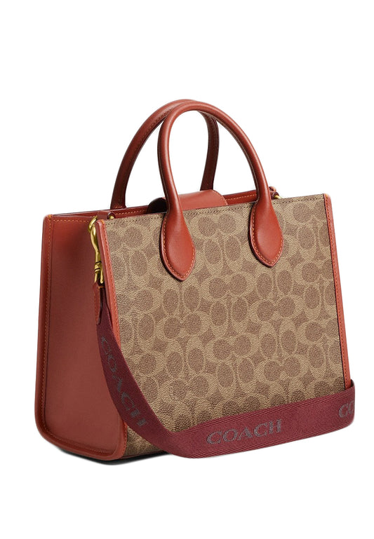 Coach Ace Tote Bag 26 In Signature Canvas - Brown