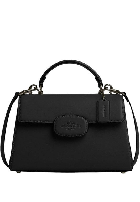 Coach Eliza Top Handle Bag - Gunmetal/Black