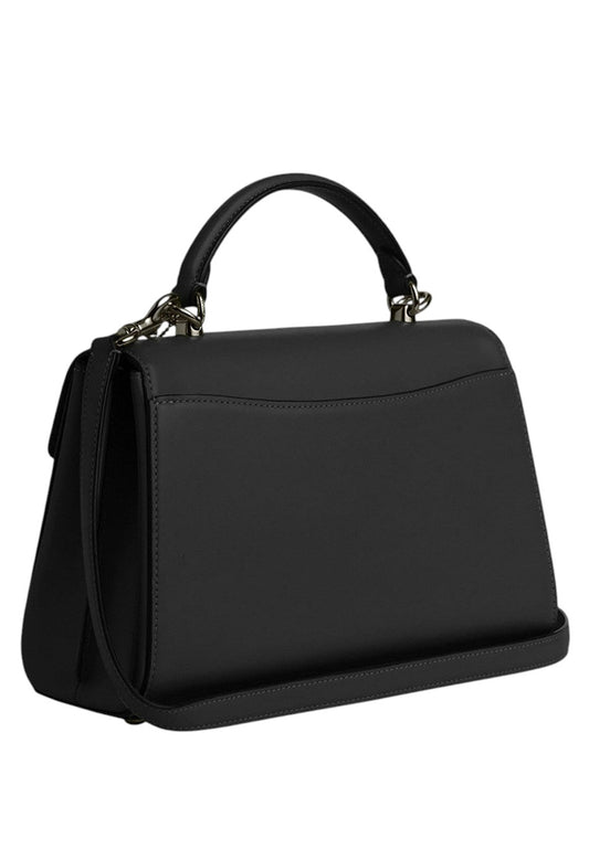 Coach Eliza Top Handle Bag - Gunmetal/Black