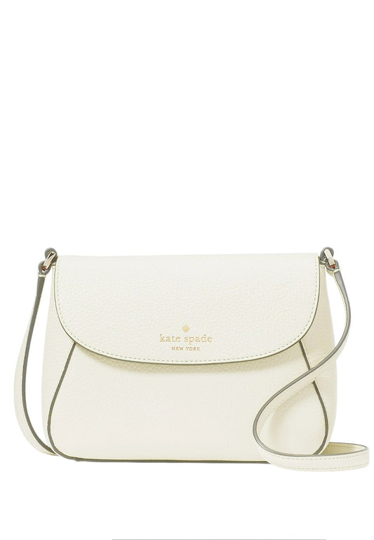 Kate Spade Monica Small Flap Crossbody - White
