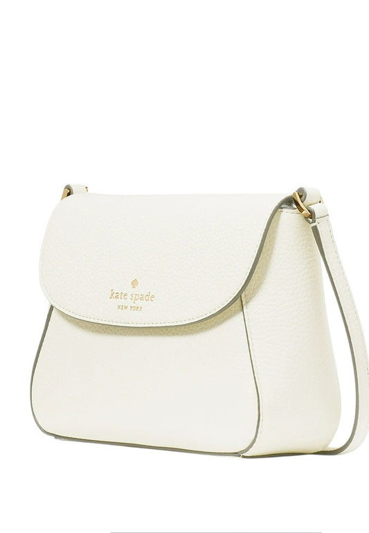 Kate Spade Monica Small Flap Crossbody - White