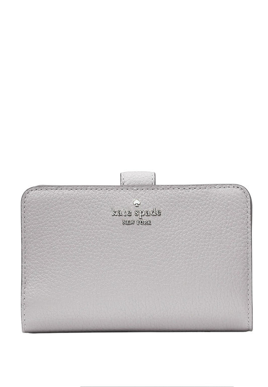 Kate Spade Lena Medium Bifold Wallet - Moutain Grey