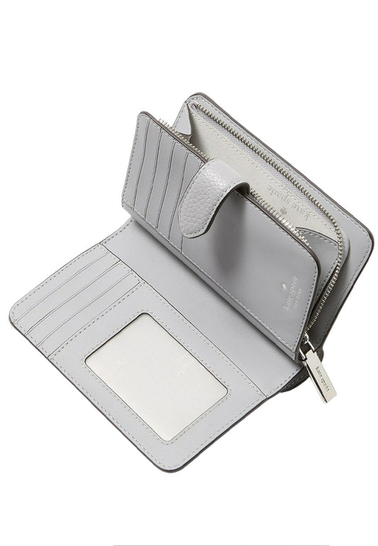 Kate Spade Lena Medium Bifold Wallet - Moutain Grey