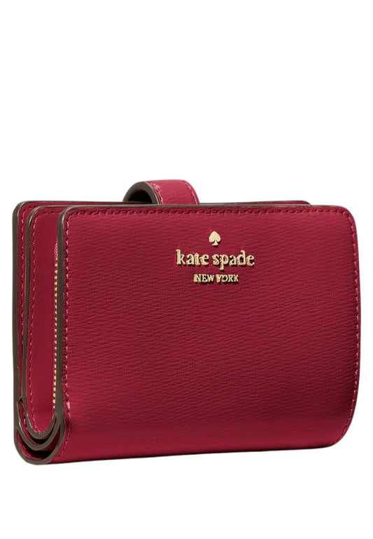Kate Spade Madison Medium Bifold Wallet - Red Jam