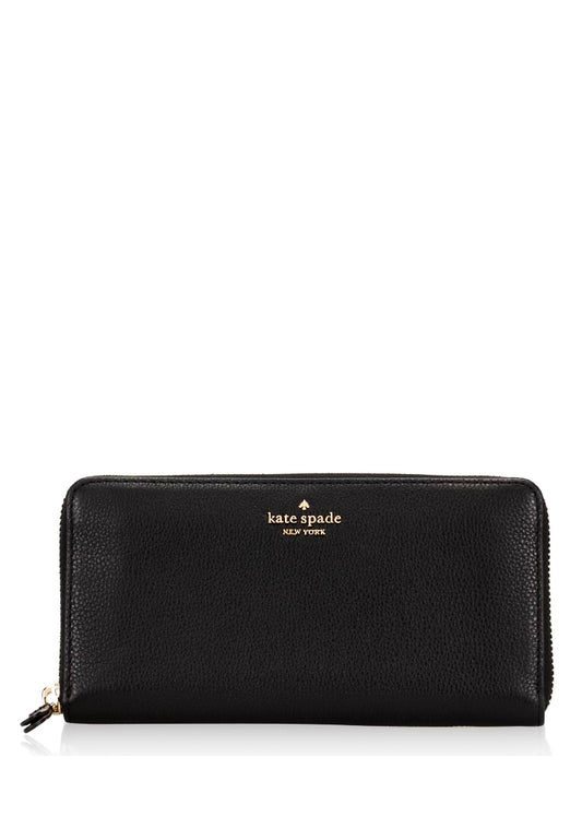 Kate Spade Jackson Large Continental Wallet - Black