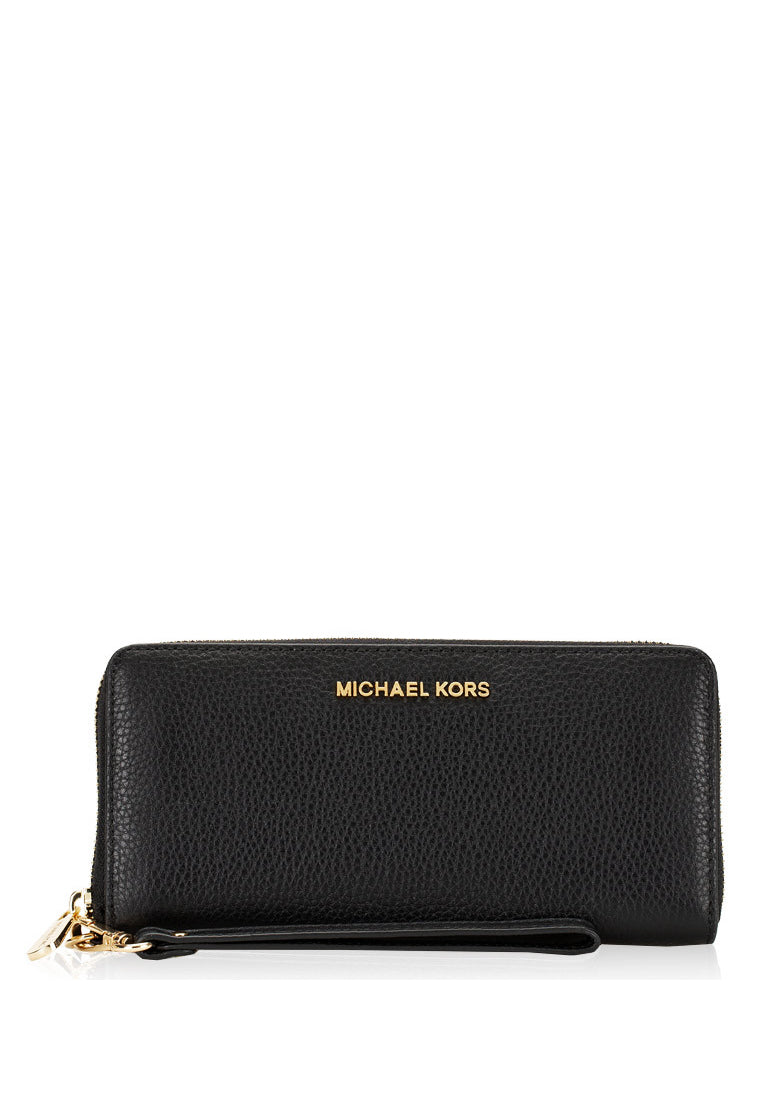 Michael Kors Jet Set Travel Continental Wallet - Black