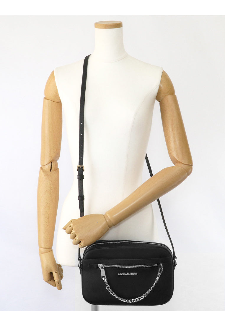 Michael Kors Jet Set Item Large Chain Crossbody Bag - Black