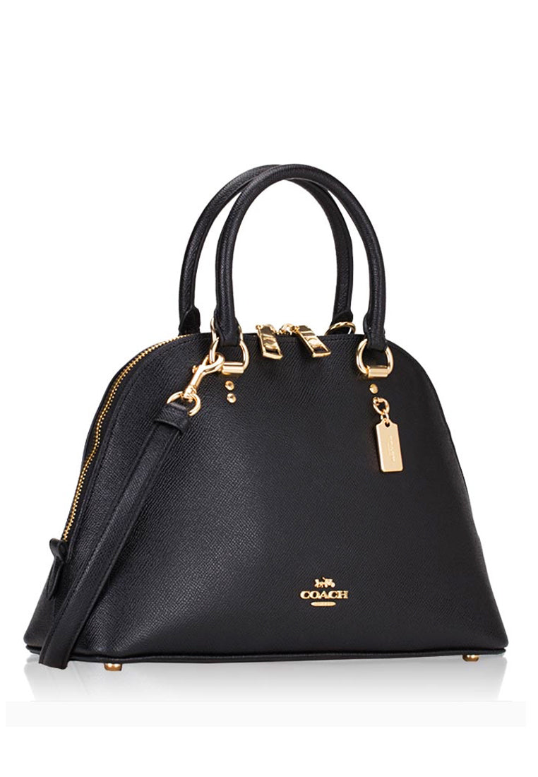 Coach Katy Satchel Bag - Black