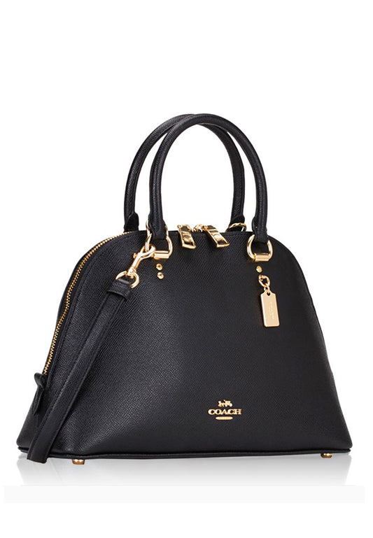 Coach Katy Satchel Bag - Black