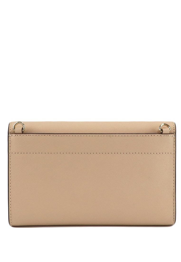 Michael Kors Saffiano Leather 3-In-1 Crossbody Bag - Beige