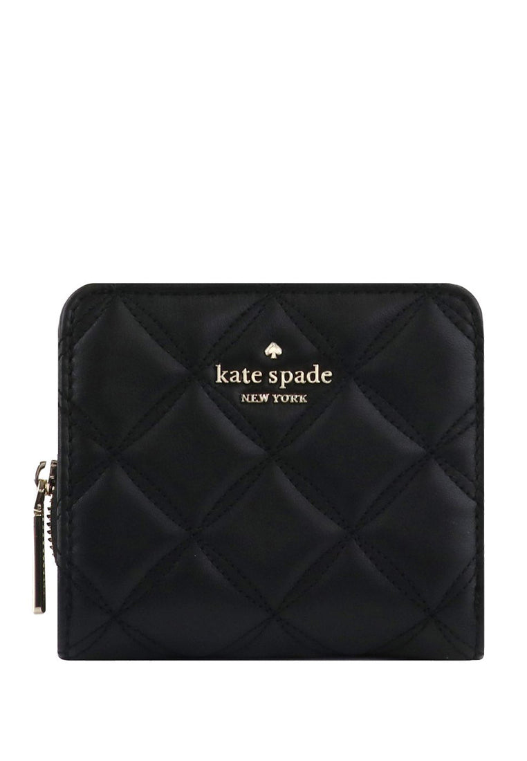Kate Spade Natalia Small Zip Around Wallet - Black