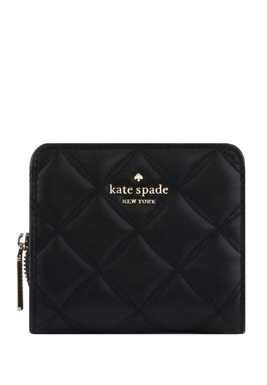 Kate Spade Natalia Small Zip Around Wallet - Black