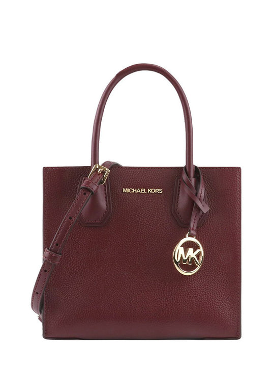 Michael Kors Mercer Medium Messenger Crossbody Bag - Merlot