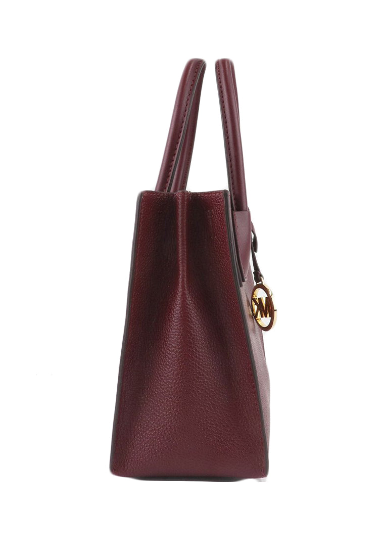 Michael Kors Mercer Medium Messenger Crossbody Bag - Merlot