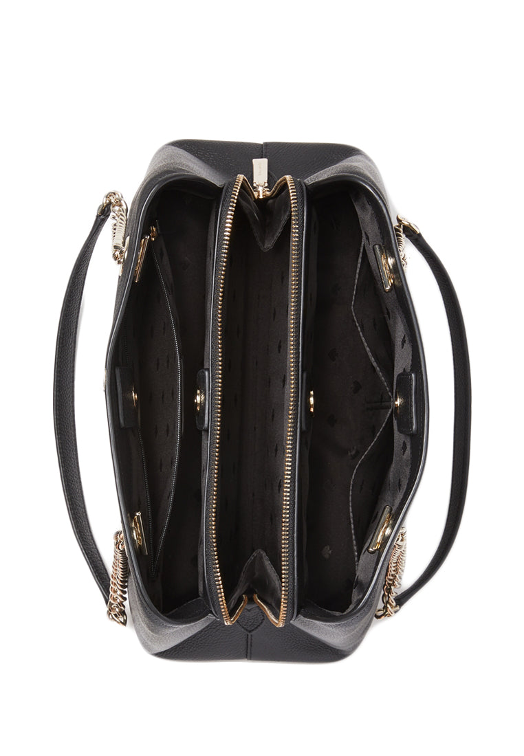 Kate Spade Jordyn Medium Chain Handle Tote - Black
