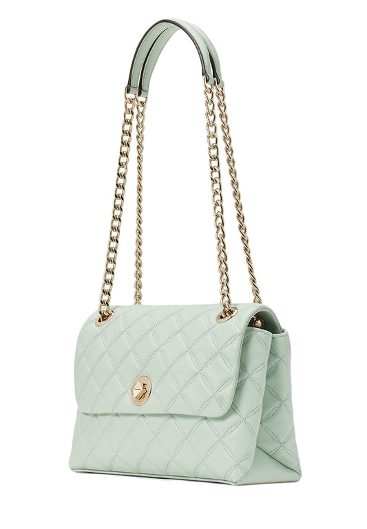 Kate Spade Natalia Medium Flap Shoulder Bag - Crystal Blue