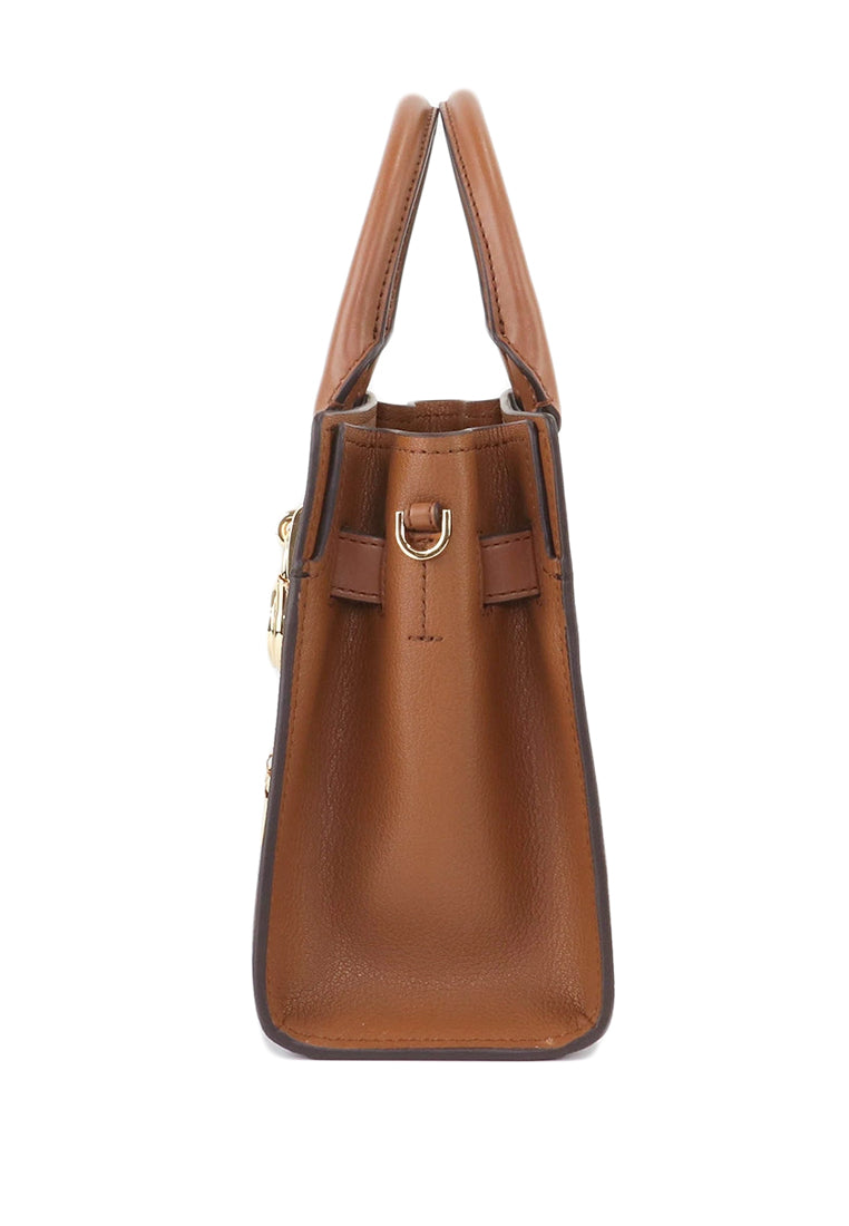 Michael Kors Hamilton Signature Small Satchel - Brown
