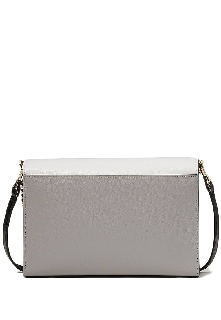 Kate Spade Carson Colorblock Crossbody Bag - White/Grey