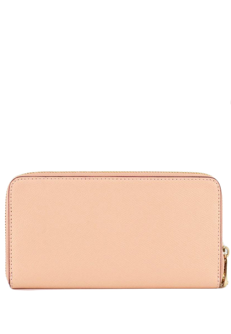Coach Long Zip Around Wallet - Faded Blush