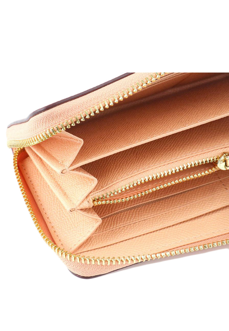 Coach Long Zip Around Wallet - Faded Blush