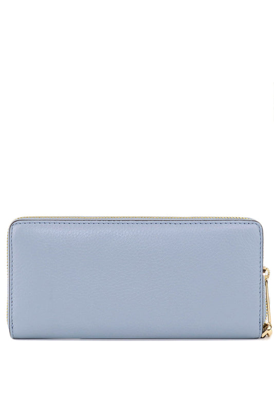 Michael Kors Jet Set Travel Large Travel Continental Wallet - Pale Ocean
