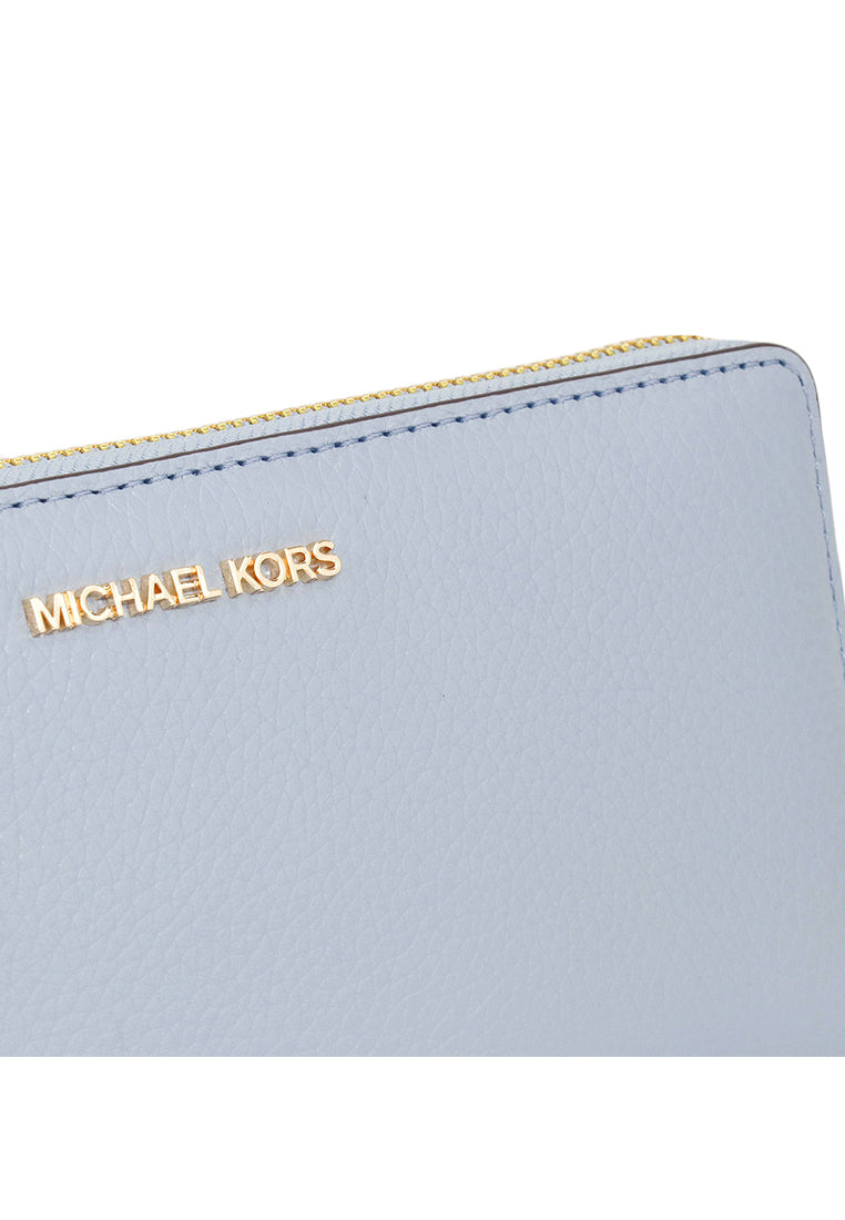Michael Kors Jet Set Travel Large Travel Continental Wallet - Pale Ocean