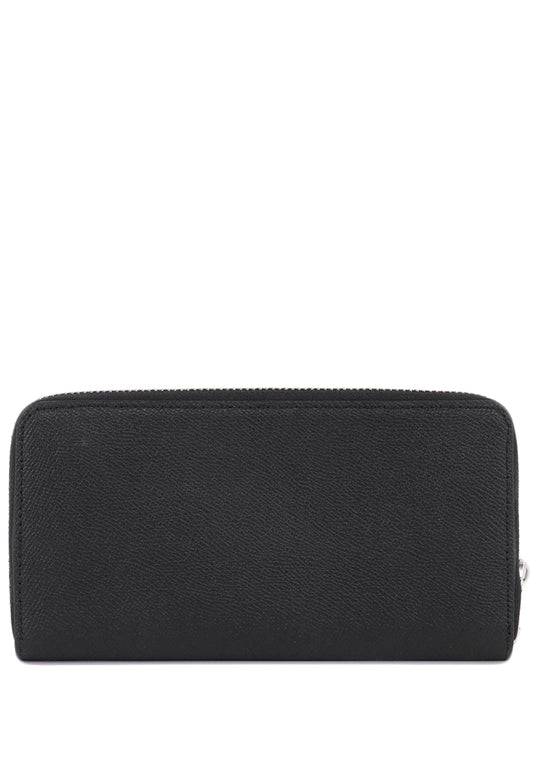 Coach Long Zip Around Wallet - Black