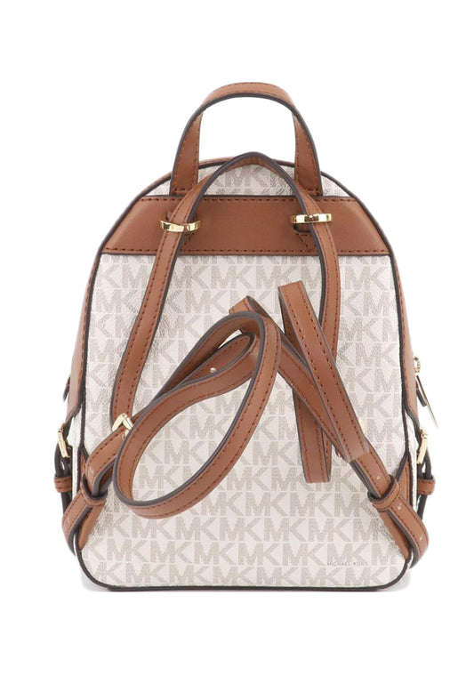 Michael Kors Signature Jaycee Mini Backpack - Vanilla
