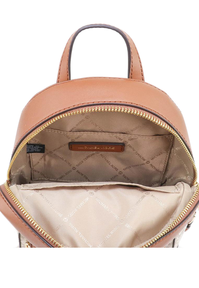 Michael Kors Signature Jaycee Mini Backpack - Vanilla
