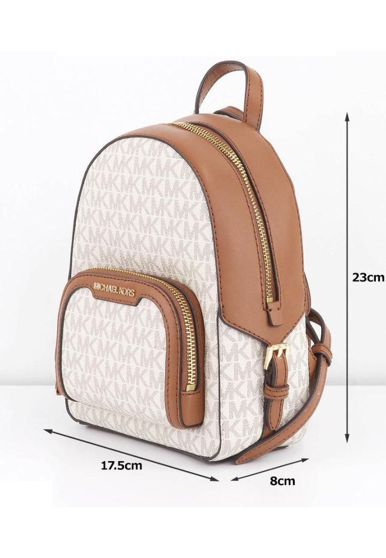 Michael Kors Signature Jaycee Mini Backpack - Vanilla