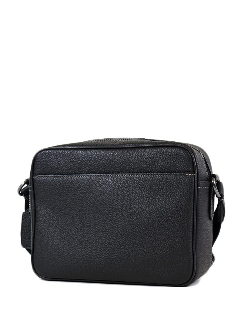 Coach Mens Hudson Crossbody Bag - Black