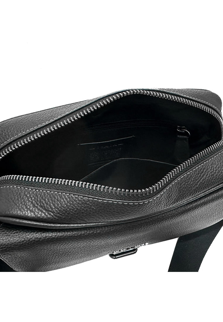 Coach Mens Hudson Crossbody Bag - Black