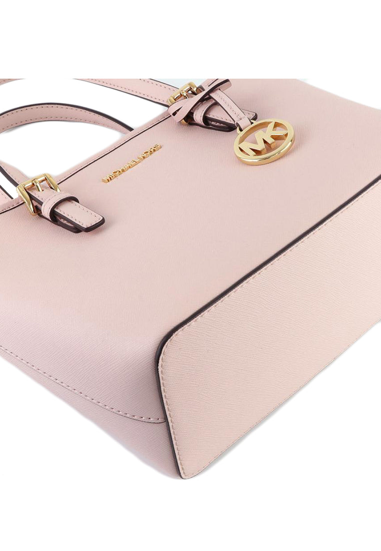 Michael Kors Jet Set Travel Extra-Small Top Zip Tote Bag - Powder Blush