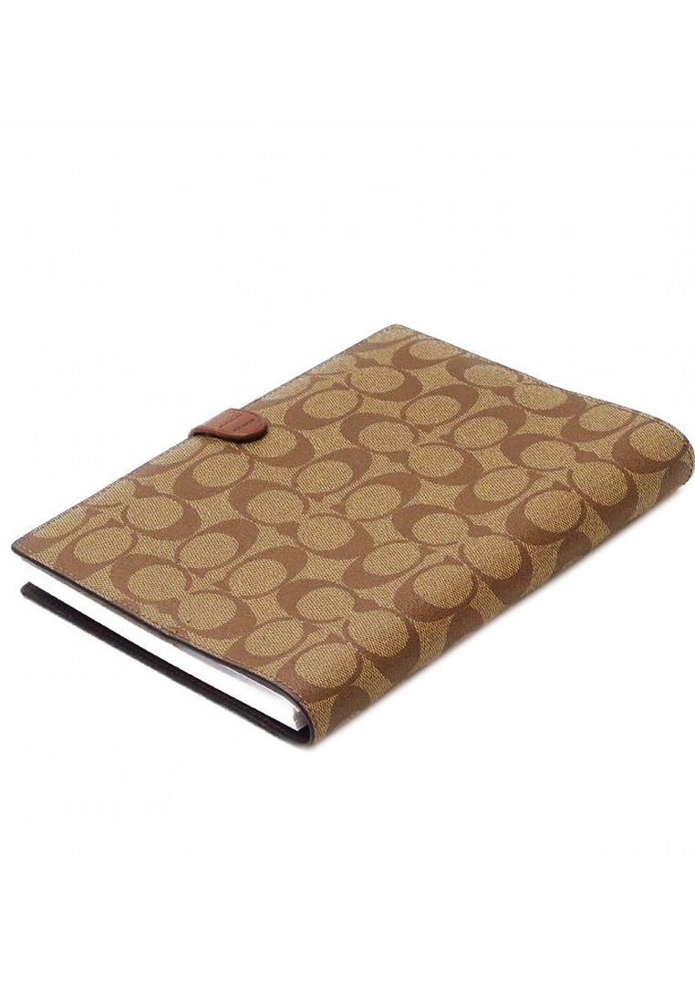 Coach Notebook In Signature Canvas - Brown – Haute Style Malaysia
