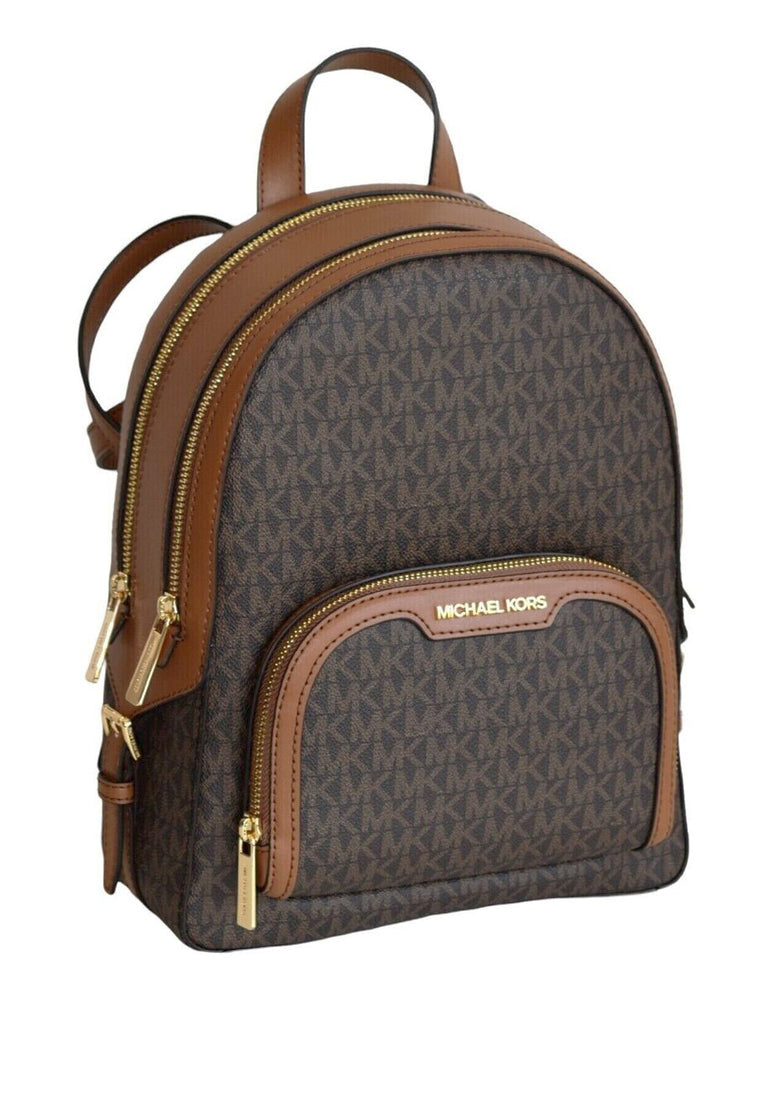 Michael Kors Jaycee Medium Logo Backpack - Brown