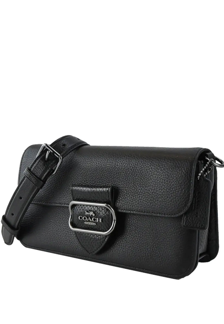 Coach gunmetal handbag hotsell
