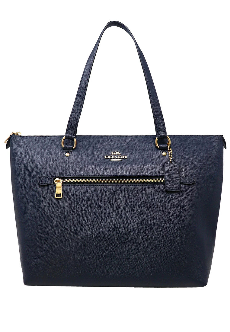 Coach Gallery Zip Tote - Navy