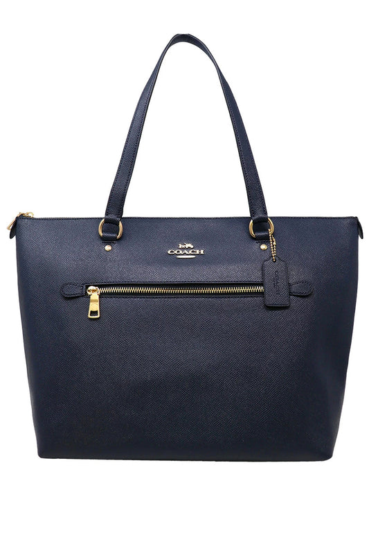 Coach Gallery Zip Tote - Navy