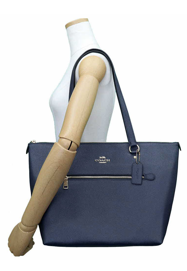 Coach Gallery Zip Tote - Navy