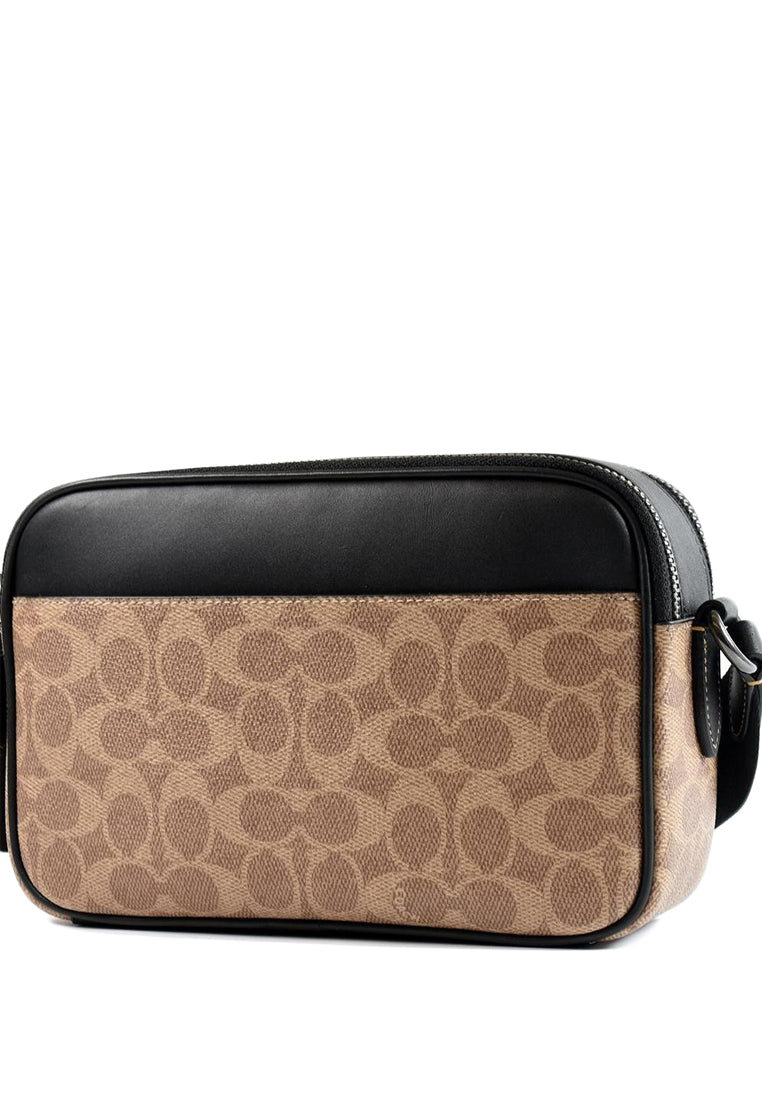 Coach Mens Graham Crossbody Bag - Tan Brown