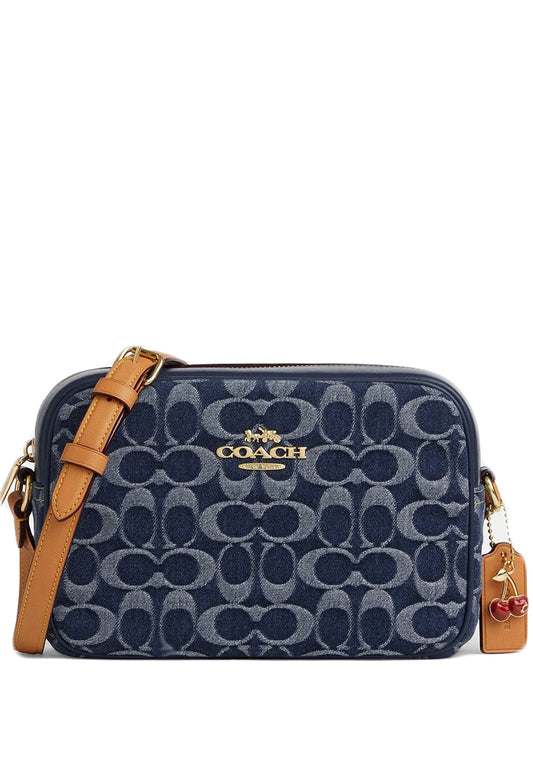 Coach Jamie Camera Bag In Signature Denim - Denim