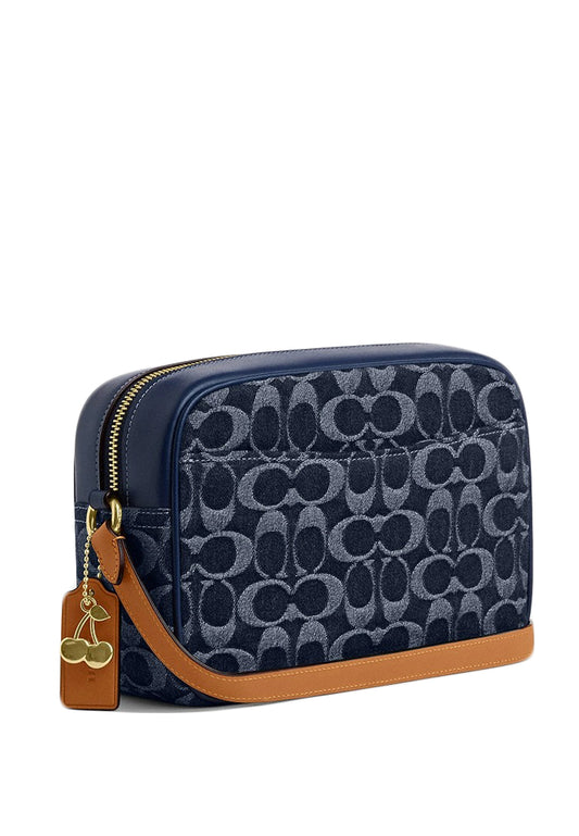 Coach Jamie Camera Bag In Signature Denim - Denim